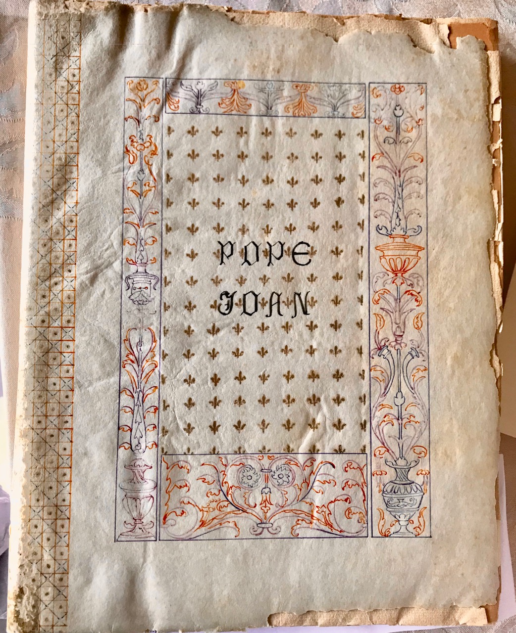 Image for Illuminated Manuscript: Pope Joan / A Historical Text based upon “Bower’s History of the Popes [1748]” / 